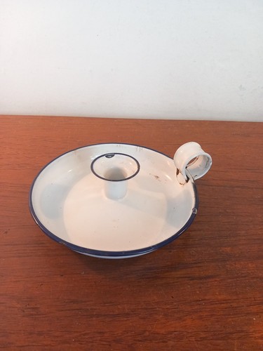 Vintage french blue - vintage, enamel