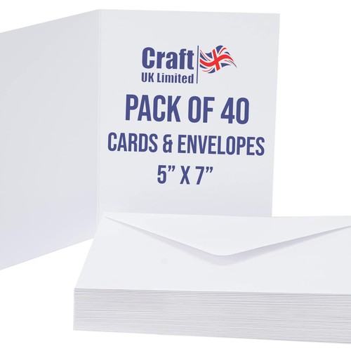 Craft cards envelopes set - uk, &
