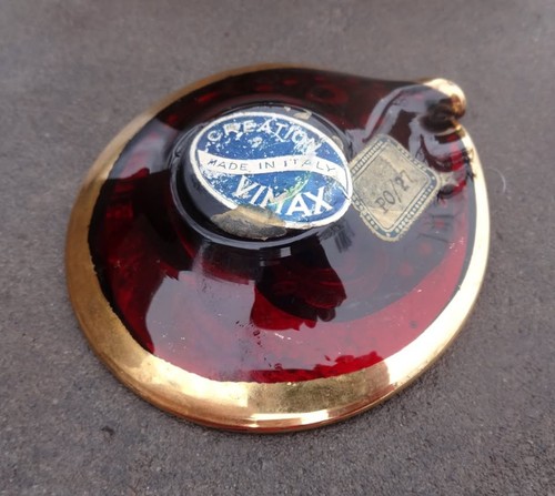 Ruby red italian - red, glass