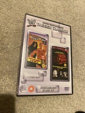 Wrestlemania 13 And 14 WWE Tagged Classics Pal DVDs Mint