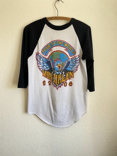 Vintage van halen 1984 tour - van,