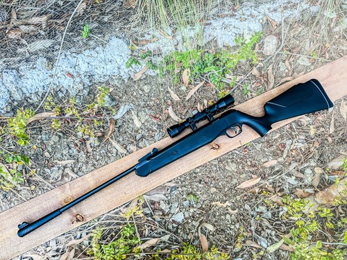 Air rifle 5 5mm caliber - /,
