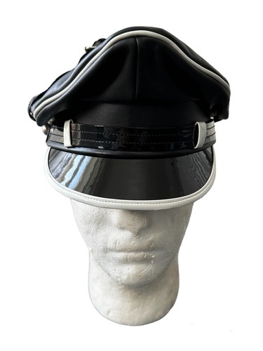 White trim peak - trim, leather