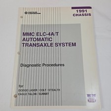 1991 chrysler mmc elc - 1991, elc-4a/t