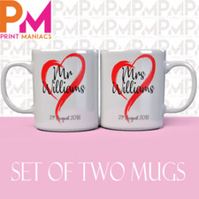 Personalised Mr And Mrs Mug