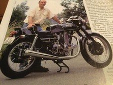 AJS SPECIAL  MOTORCYCLE MAGAZINE ARTICLE