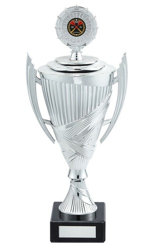 Achievement trophy cups silver - trophy,