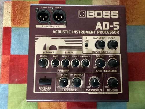Boss acoustic preamp - acoustic, and