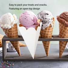 100pcs Paper Popcorn Bags For