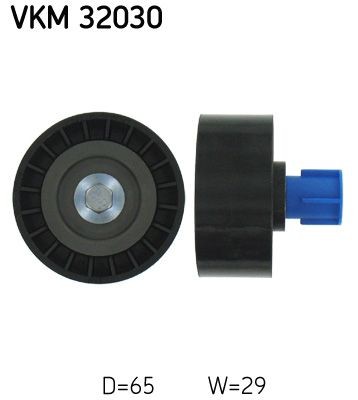 Ribbed belt deflection guide - belt, deflection/guide
