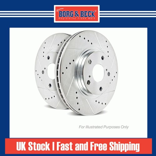 Brake discs pair vented for - brake,