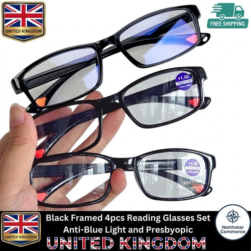 4pcs reading glasses mens - reading,