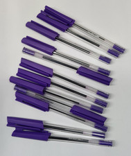 Purple Biro Ballpoint Pen