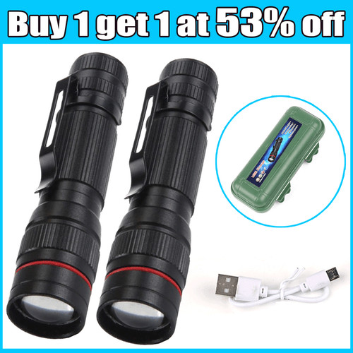 1200000lm usb rechargeable led - usb,