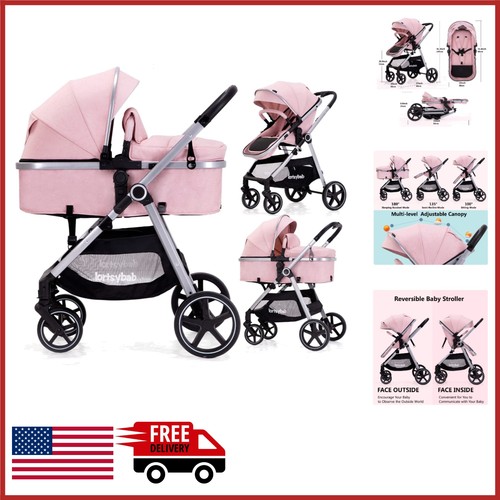 Reversible seat baby stroller - baby,
