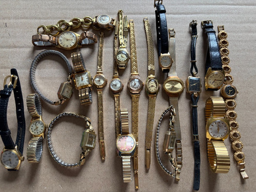 Ladies vintage gold - vintage,