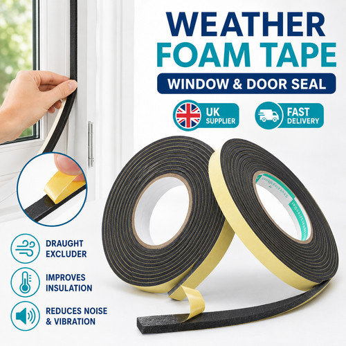 Weather foam tape draught - weather,