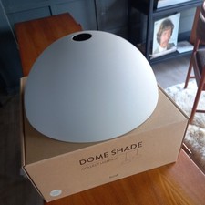 Ferm Dome Shade Large light Grey   New in box .Heals .