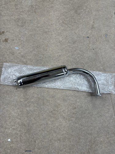 Motorised bicycle exhaust pipe - exhaust,
