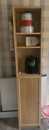 Ikea wooden tall - tall, storage