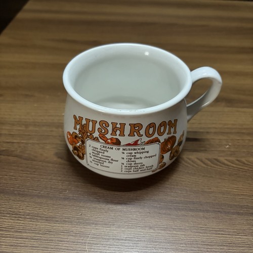 Vintage mushroom soup - vintage, recipe