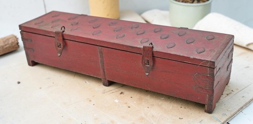 Vintage wooden long pencil - wooden,
