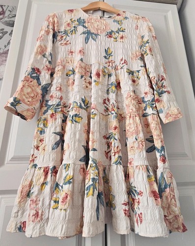 Zara floral smocked - floral,