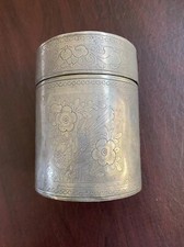 Antique Chinese 3 parts Pewter