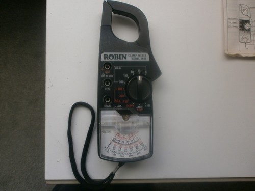 Robin clamp meter model 2608 - meter,