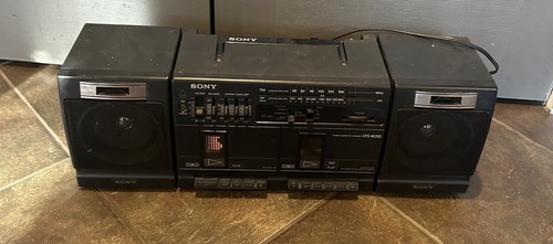 Vintage 1980 sony cfs w350 - 1980's,