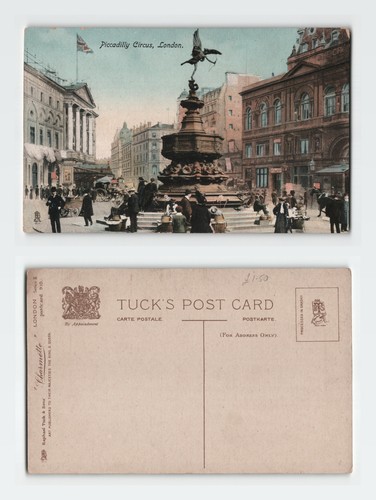 Vintage postcard piccadilly - vintage,
