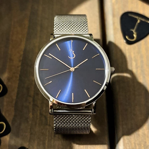 Blue sunburst dial - lp,