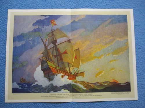 1928 wyeth art print - n.c.,