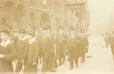 RP Postcard - Unidentified Religious March / Procession, Manchester, 1913.  #3