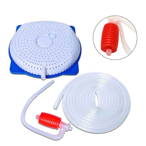 For pool cover siphon - cover, pump