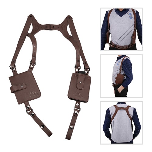 Men leather shoulder holster - men's,