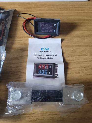 100v 10a voltmeter ammeter - dc,