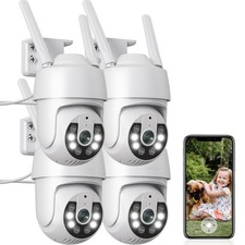 4PCS 3MP PTZ Wireless Camera