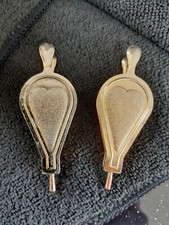 ?2 x Vintage Brass Copper Bellows Ideal For Dolls House, Fireside Tool. 7cm