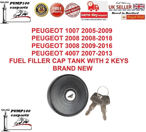 Fuel cap for peugeot - for, 1007