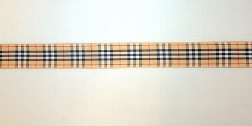 Blackberry tartan ribbon - tartan,