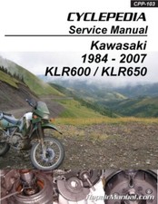 1984 2007 kawasaki klr650 - 1984-2007,