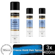 TRESemme 24 Hour Frizz Control Hair Spray, Freeze Hold, 3 Pack, 400ml