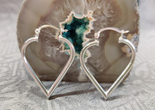 Sterling Silver Heart Shaped