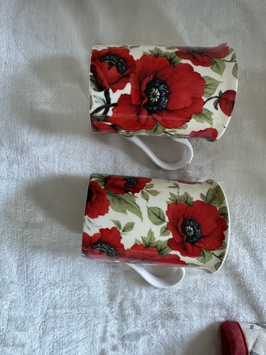 Poppy design mugs tall slim - mugs,