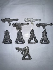 Warhammer 40k Space Wolves Long Fangs x5 with 4x heavy weapons metal OOP