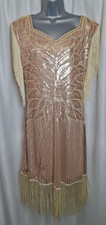 ArtiDeco 1920s Charleston Dress Mini Women's Vintage Gatsby Costume Flapper 20s