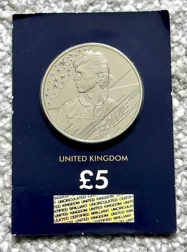 2020 david bowie - £5, five
