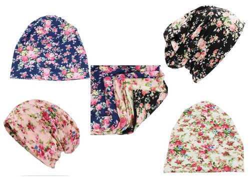 Floral soft cotton chemo - soft,