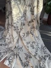 Dorma China Black & White Toile De Jouy French Style Curtains 164cm w 180cm Drop